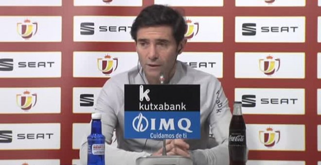 Marcelino: "Haremos el equipo más competitivo posible para intentar pasar esta eliminatoria"