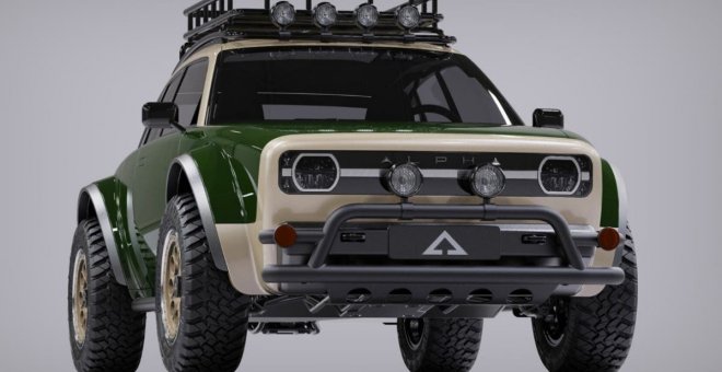 Alpha ACE JAX: el pequeño eléctrico de inspiración italiana gana un llamativo kit de off-road