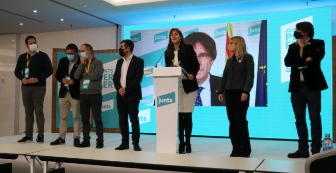 ERC i JxCat es reuneixen per primera vegada per abordar el futur Govern i posen en valor la victòria independentista el 14-F