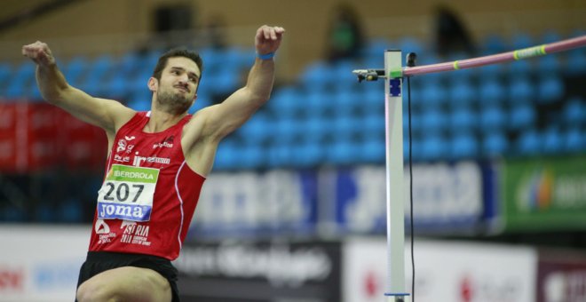 David Bolado, Campeón de España de altura bajo techo