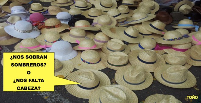 Más cabeza y menos sombreros