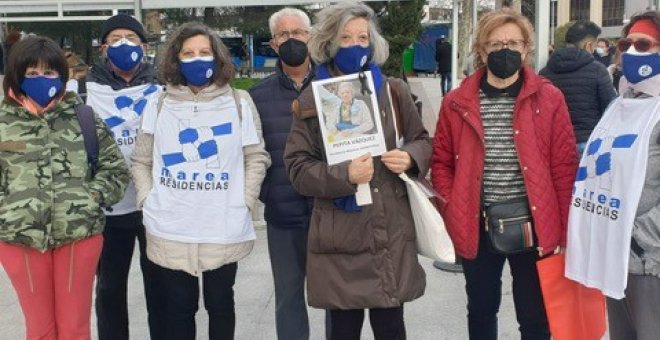 "A mi madre la llevaron al sótano de la residencia con los ancianos que se iban a extinguir", clama una de las querellantes