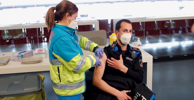 Madrid suspende la vacunación en el Wanda hasta que "lleguen nuevas dosis"