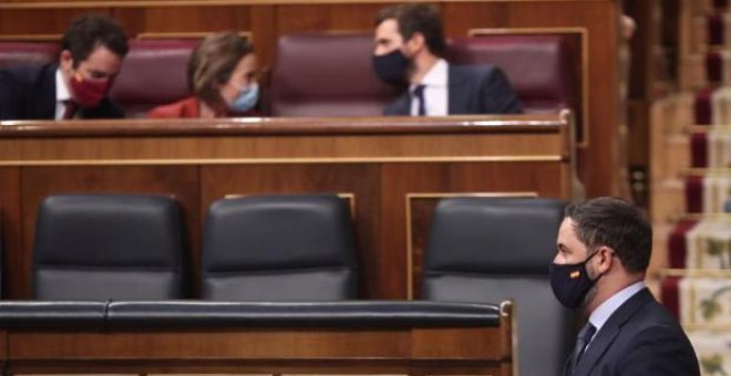 Casado asume que el PP solo llegará a la Moncloa gracias a Vox y al desgaste de Sánchez