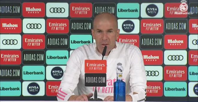 Zidane: "Yo tampoco hacía muchos goles con la calidad que tenía"