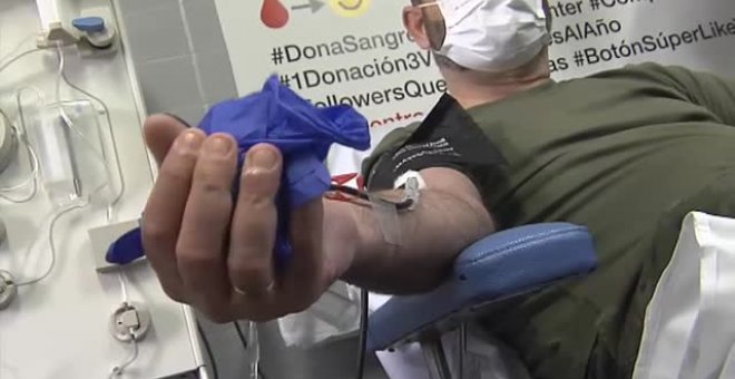 Boinas Verdes que han superado la COVID-19 donan su sangre