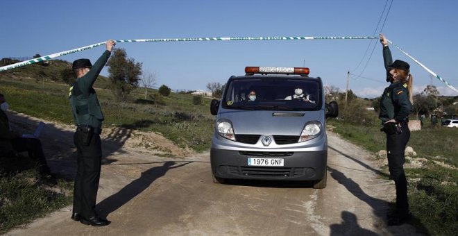 Los tres fallecidos en un chalé incendiado de El Molar presentan heridas de bala