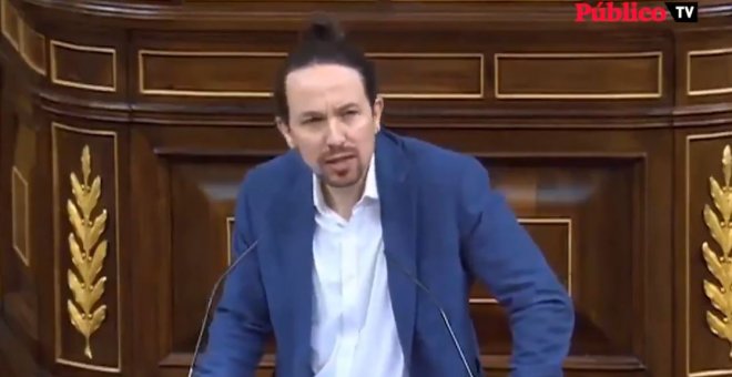 Pablo Iglesias, al PP: "Ustedes están todos comprados"