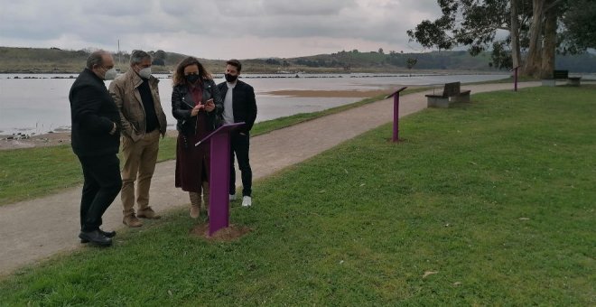 Inaugurado en el Parque de La Ribera un sendero dedicado a ocho mujeres del municipio