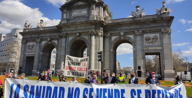 La Marea Blanca vuelve a la calle: "Estos políticos no son gestores públicos, serán ejecutivos empresariales"