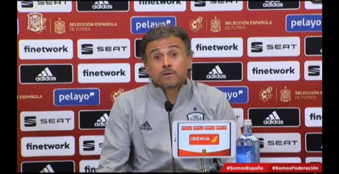 Luis Enrique: "Si alguien puede jugar seis mundiales es Sergio Ramos"