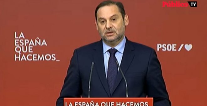 Ábalos, sobre la crisis en Ciudadanos y los movimientos del PP: "Es la práctica del canibalismo político"