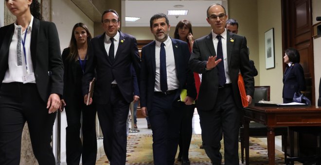 El Constitucional vuelve a rechazar la libertad de los exconsellers Sànchez, Turull y Rull