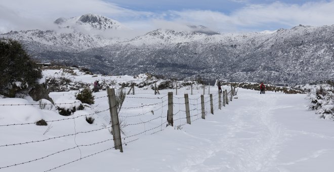 Una DANA dejará desde el lunes nevadas en ciertas zonas y valores muy bajos