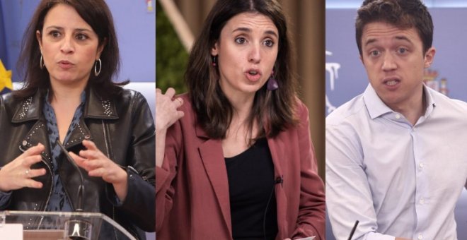 Irene Montero, Adriana Lastra e Íñigo Errejón apoyan a Rocío Carrasco: "Su testimonio tiene un gran valor para visibilizar la violencia de género"