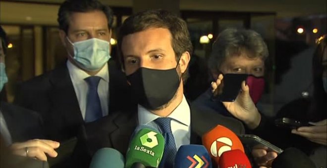 Casado: "Gana Castilla y León y pierde Pedro Sánchez"