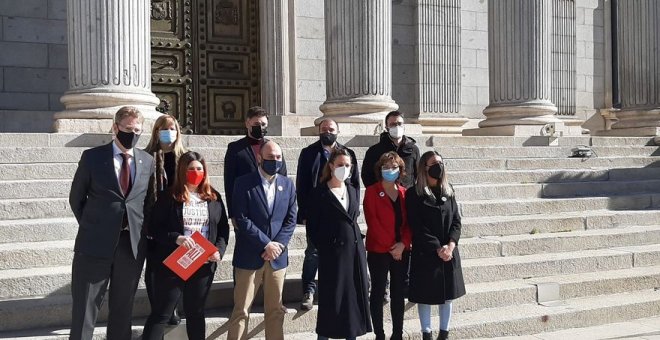 ERC, Junts, el PDeCAT y la CUP piden un informe jurídico al Congreso sobre el veto a su Ley de Amnistía