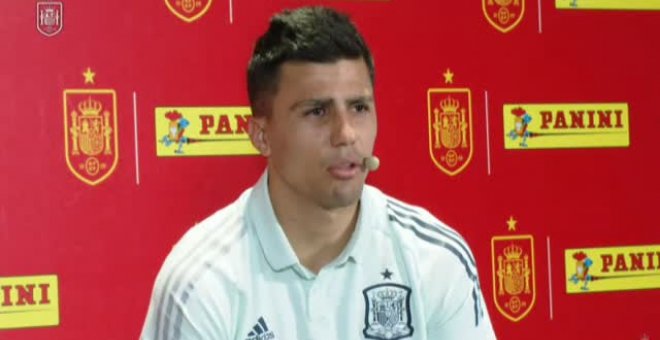 Rodri: "Tenemos que mejorar muchas cosas pero la actitud está siendo óptima"