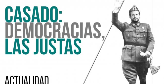 Casado: democracias, las justas - En la Frontera, 7 de abril de 2021