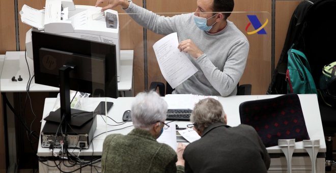 Hacienda prevé una campaña de la renta con un 3% menos de devoluciones por los ERTE