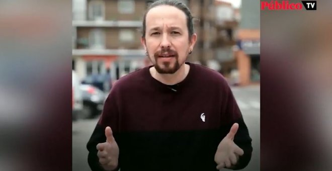 Pablo Iglesias se pronuncia sobre lo ocurrido ayer en Vallecas: "El fascismo no es una opción respetable"