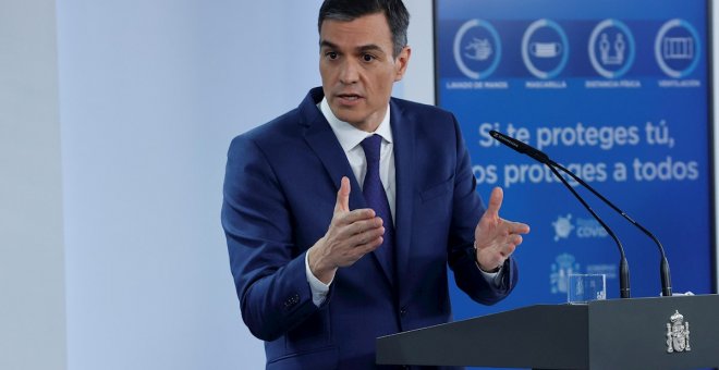 Sánchez sigue descartando ampliar el estado de alarma en la actual situación de la pandemia