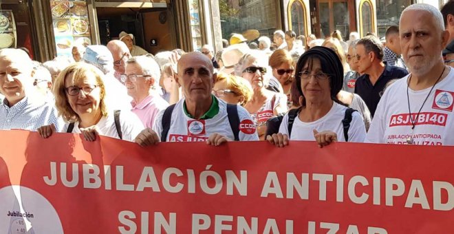 No a las penalizaciones a jubilaciones anticipadas con cotizaciones de 40 años o más