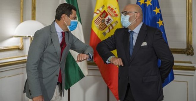 Un sondeo del Gobierno andaluz da la victoria al PP, que sumaría mayoría absoluta con Vox