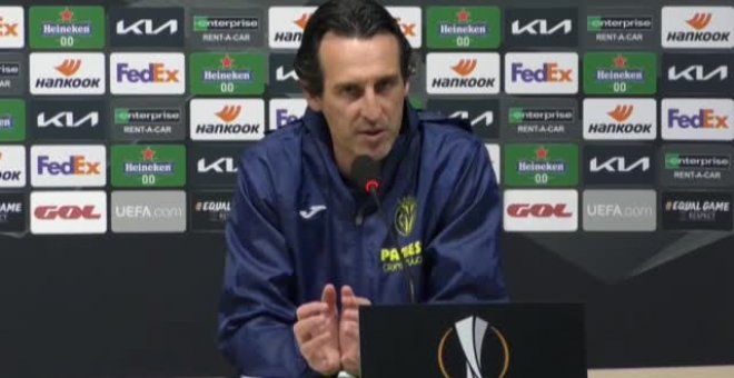 Emery: "Hay que sentir que jugamos para nuestra afición y para ganar"