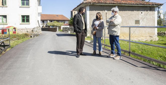 Concluida la pavimentación del casco urbano y la conexión del saneamiento del barrio La Puente