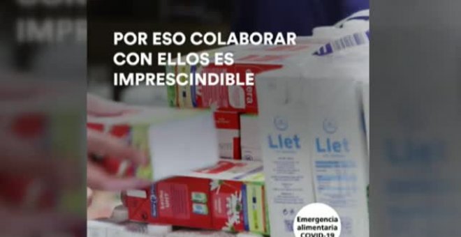 Los bancos de alimentos hacen un llamamiento urgente para ayudar a los más perjudicados por la pandemia