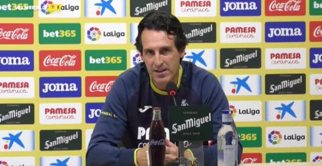 Emery rechaza la Superliga: "No podemos olvidar que la base del fútbol es el sentimiento"