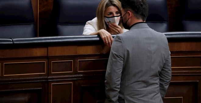 La reforma laboral agrieta la mayoría de la investidura