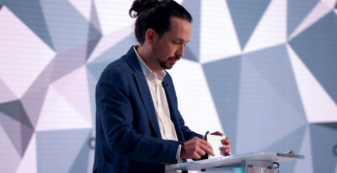 Iglesias se sitúa como el enemigo a batir de Ayuso en un debate en el que apuesta por el programa electoral y los datos