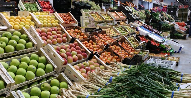 Un 40% de peix i un 20% de fruita menys a Mercabarna per la vaga de transportistes