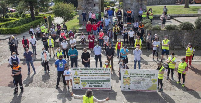 Camargo realiza una aportación de 7 toneladas de alimentos a la iniciativa solidaria 'Caminando por los derechos humanos'