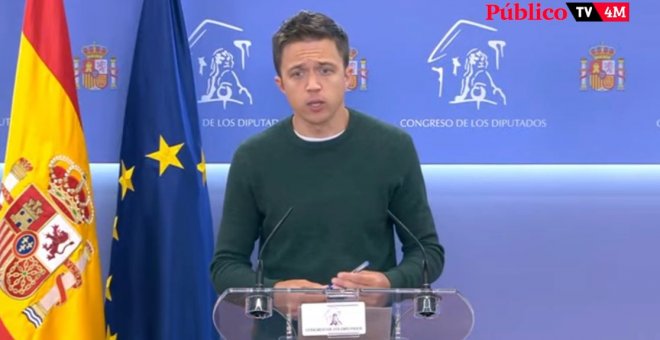 Íñigo Errejón, sobre Vox: "El mejor cordón frente al odio es derrotarles en las urnas"