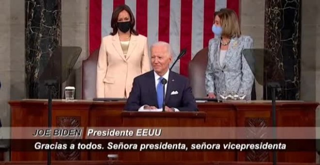 Biden anuncia una ruptura total con la política de Trump en su discurso por los 100 días de gobierno