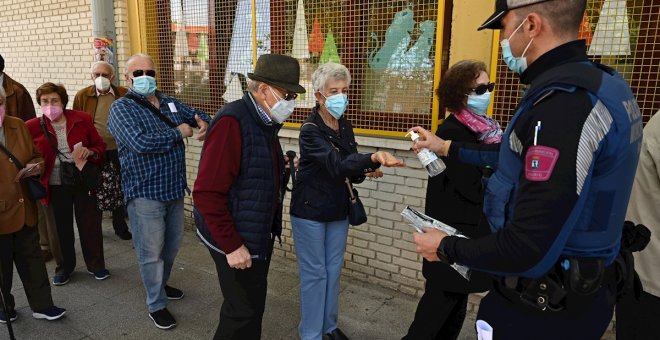 La participación sube más de dos puntos a las 13 horas: el 28,4% de los censados ya ha ejercido su derecho a voto en Madrid