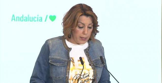 Susana Díaz: "Algo no estaremos haciendo bien cuando miles de ciudadanos nos han vuelto la espalda"