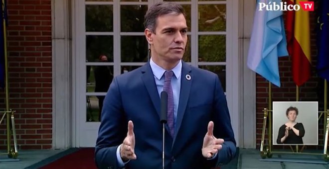 Pedro Sánchez: "El estado de alarma es el pasado. Hay que mirar al futuro y el futuro se llama vacunación"