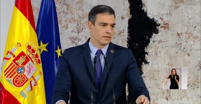 En directo, declaración institucional de Pedro Sánchez ante la crisis migratoria en Ceuta