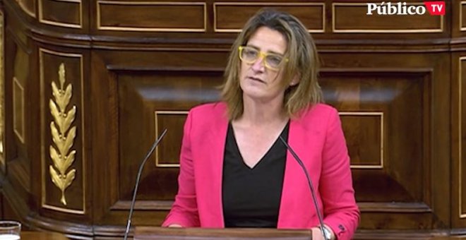 Teresa Ribera muestra en el Congreso los alarmantes datos del cambio climático