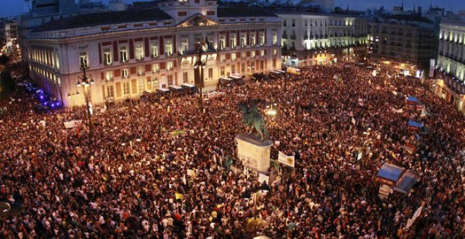 Comiendo tierra - Cuando un 15M el marco político dio un salto de gigante