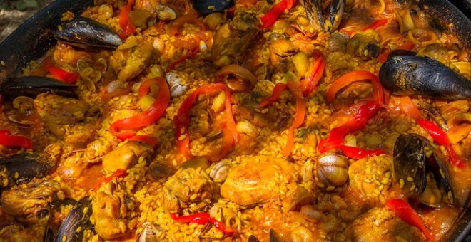 Pato confinado - Receta de paella mixta: el sacrilegio más delicioso