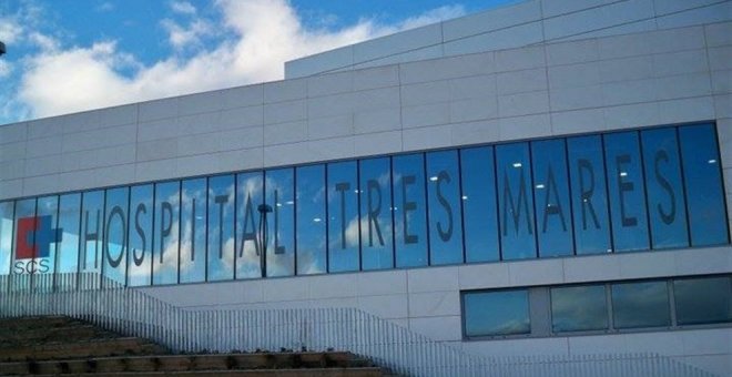 Trasladado al Hospital Tres Mares de Reinosa un motorista herido en un accidente en Burgos