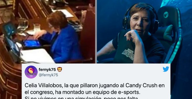 Las redes alucinan con Celia Villalobos anunciando un equipo de esports: "Que alguien me verifique que no estoy soñando"