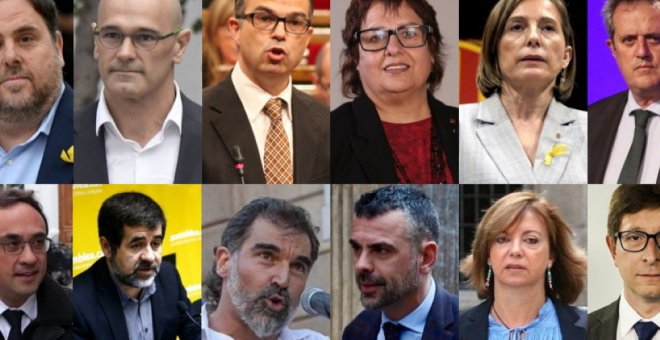 El Tribunal Supremo se opone a la concesión del indulto a los 12 condenados del 'procés'