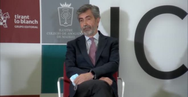 Lesmes: "Un indulto, cuando no hay concordia, es difícil de aceptar"