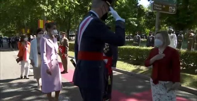 Los Reyes presiden el Día de las Fuerzas Armadas sin desfile por la pandemia